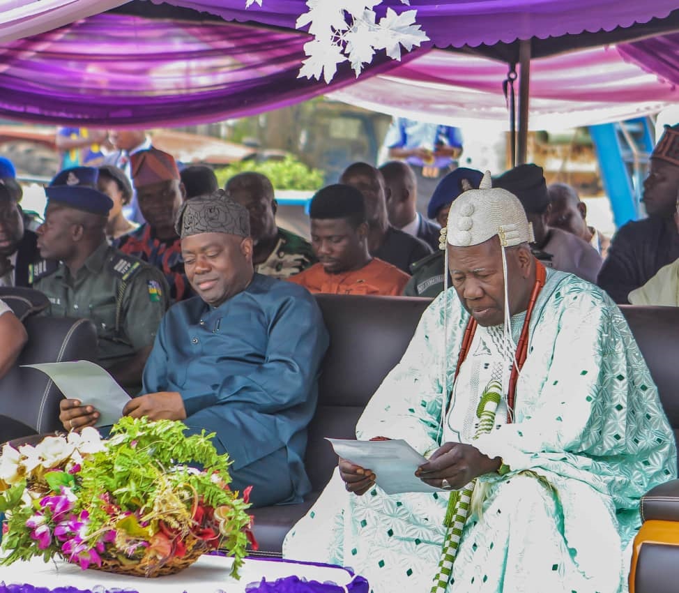 Gov. Makinde Joined The Olúbàdàn Of Ibadan, His Imperial Majesty, Oba ...